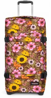 2-Rad Trolley Eastpak TransitR M 67cm Popflower Brown Blumenprint