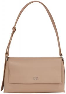 Calvin Klein Schultertasche Pebble Shoulder Dunkelbeige Chanterelle