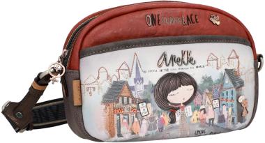 Crossbodytasche Anekke Voice bunt bestickt Love & Peace Gleichberechtigung