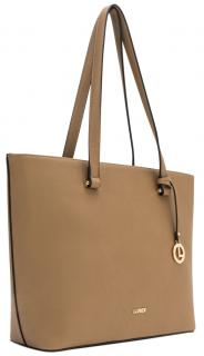 L.Credi vegane Handtasche Filippa Toffee braun