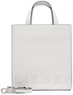 Liebeskind Paper Bag weiß Kontrast Small Handtasche