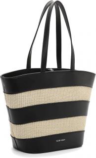 Mini Shopper Bailey Suri Frey Sommertasche Materialmix Black