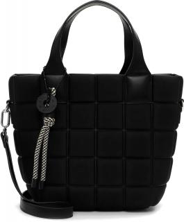 Small Satchel Suri Frey Jancy Geo Muster Black