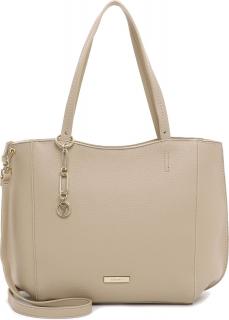 elegante nachhaltige Henkeltasche Ginny Suri Frey Taupe Beige