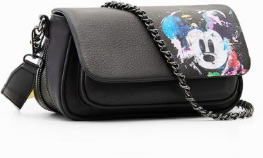 erweiterbare Crossbody Bag schwarz Mickey Mouse Desigual Tromso