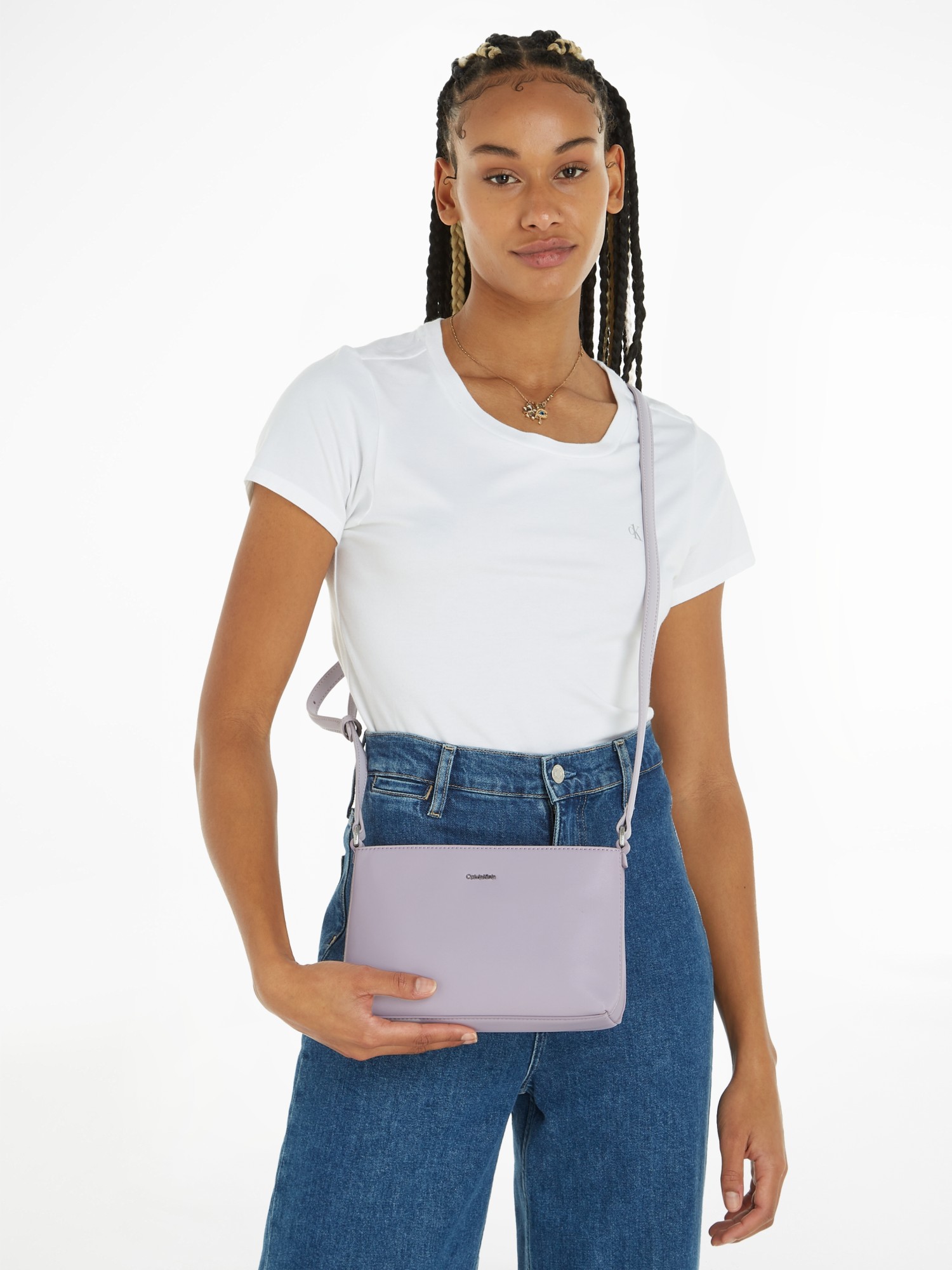 Calvin klein iris crossbody hot sale