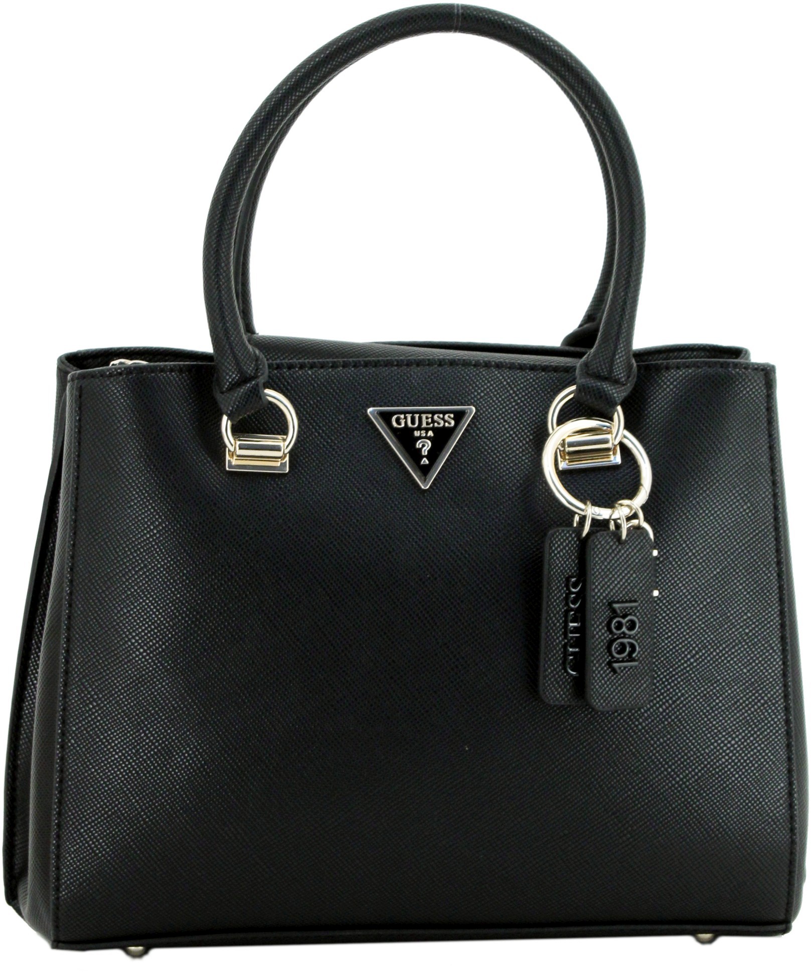 Black handbag guess online