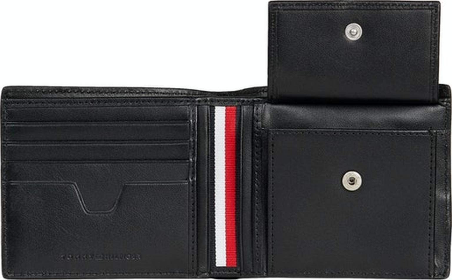 Tommy Hilfiger Central Herrenbörse and Bifold Extra Coin Branding RFID CC