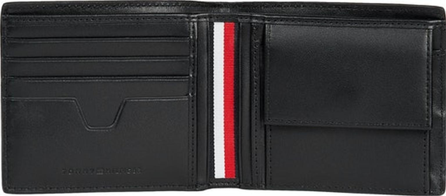 Tommy Hilfiger Central Extra CC Coin RFID Bifold Branding and Herrenbörse