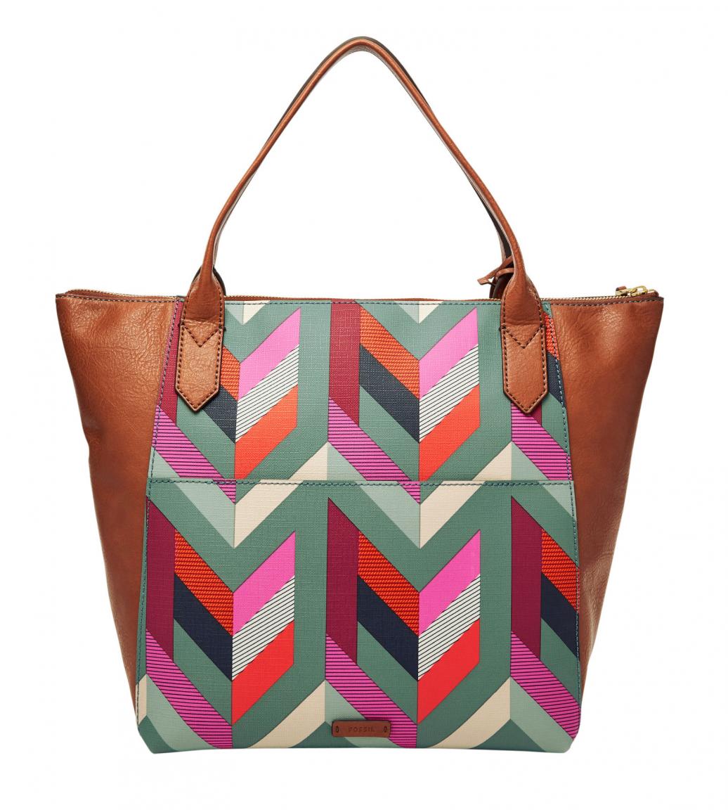 fossil fiona tote bag