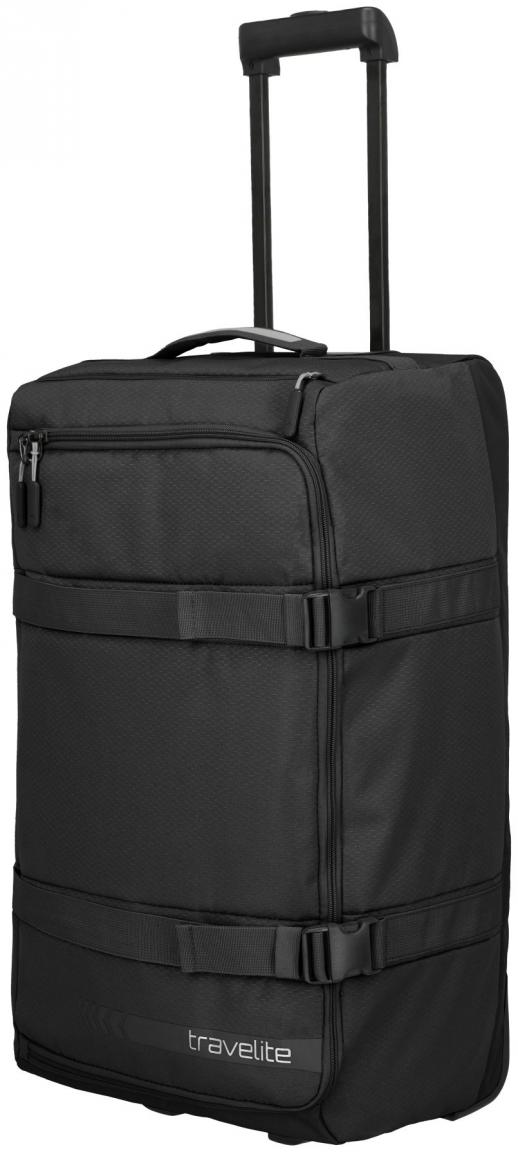 2-Rad-Trolley 68cm Reisetasche Travelite Kick Off schwarz