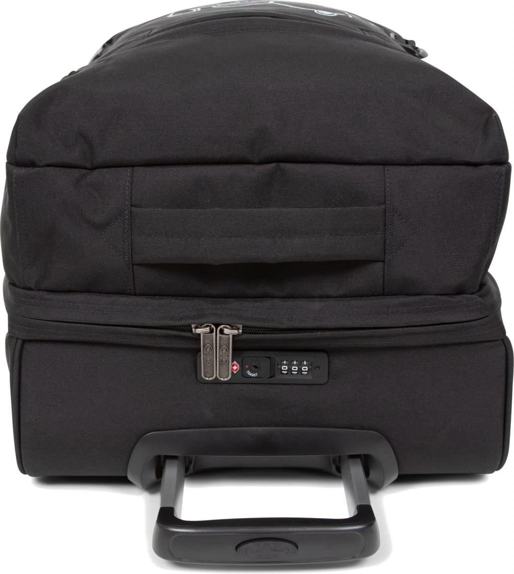 2 Rollen Reisetasche Peanuts Placed Eastpak Transitr M Medium Black 