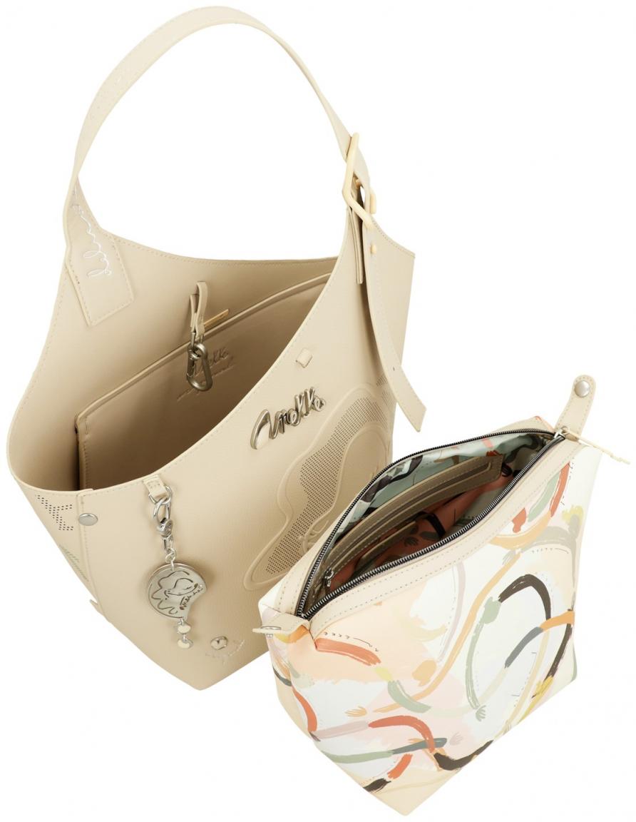 2in1 Beuteltasche Anekke Alma Original Beige Shopper