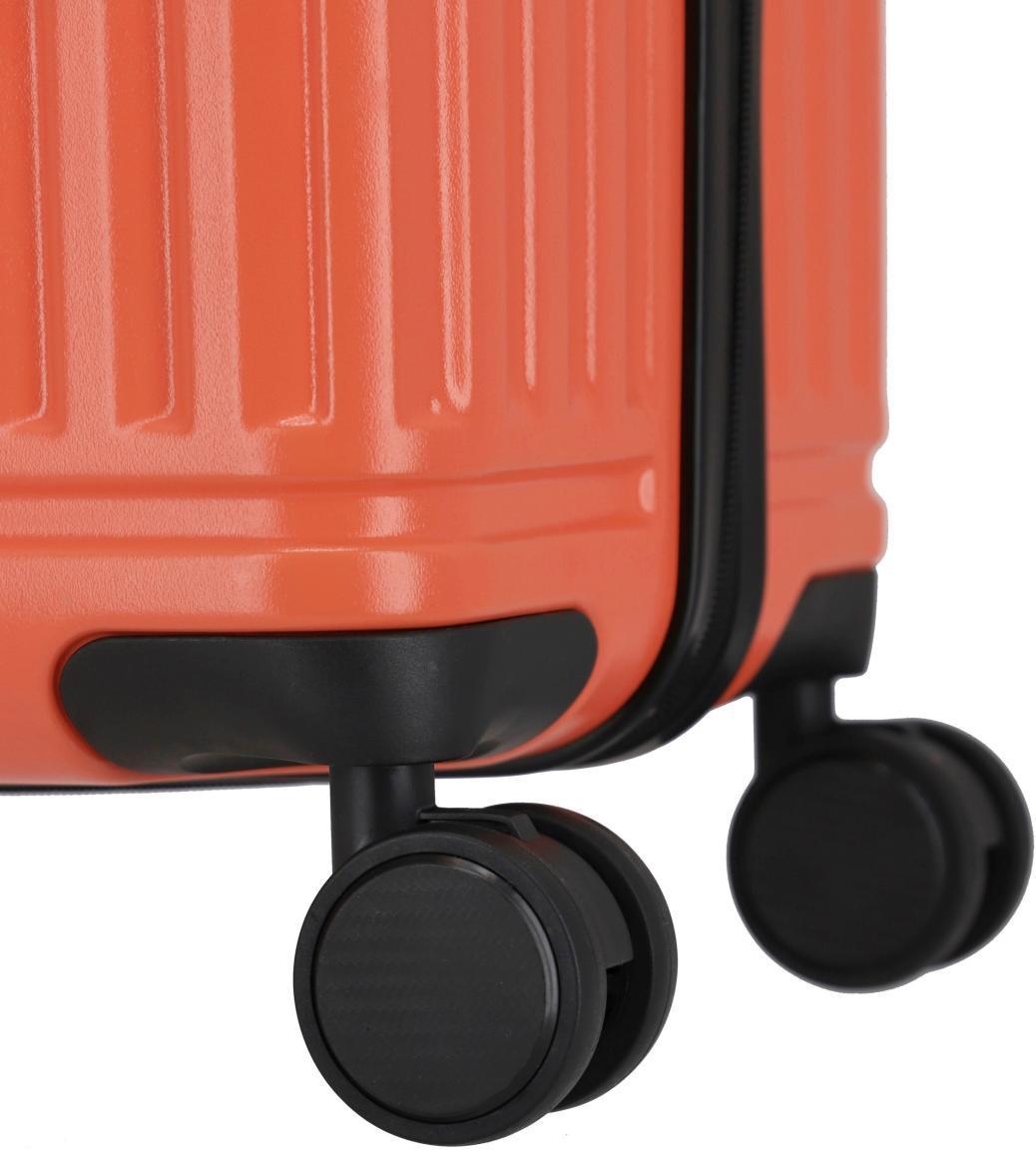 4-Rad-Trolley Hartschale Travelite Cruise M 67cm TSA-Schloss coral FEHLERWARE