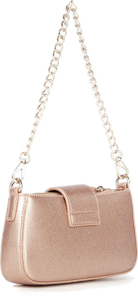 Abendtasche Divina VALENTINO Glamour Ororosa metallic Kettenhenkel