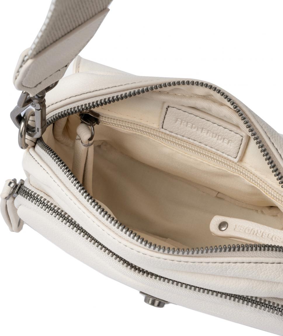 Abendtasche Überschlag offwhite FREDsBRUDER Bestie Oat Beige