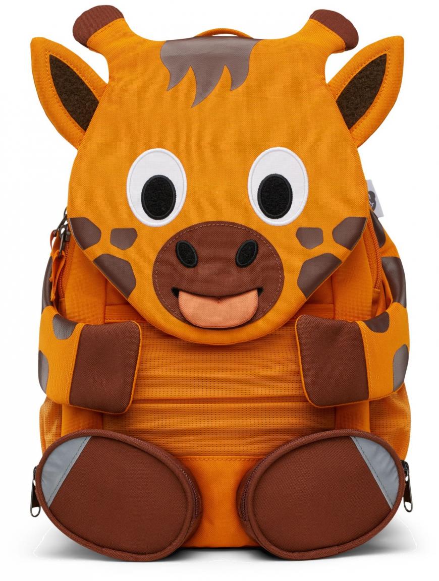 Affenzahn Großer Freund Giraffe orange Kinderrucksack