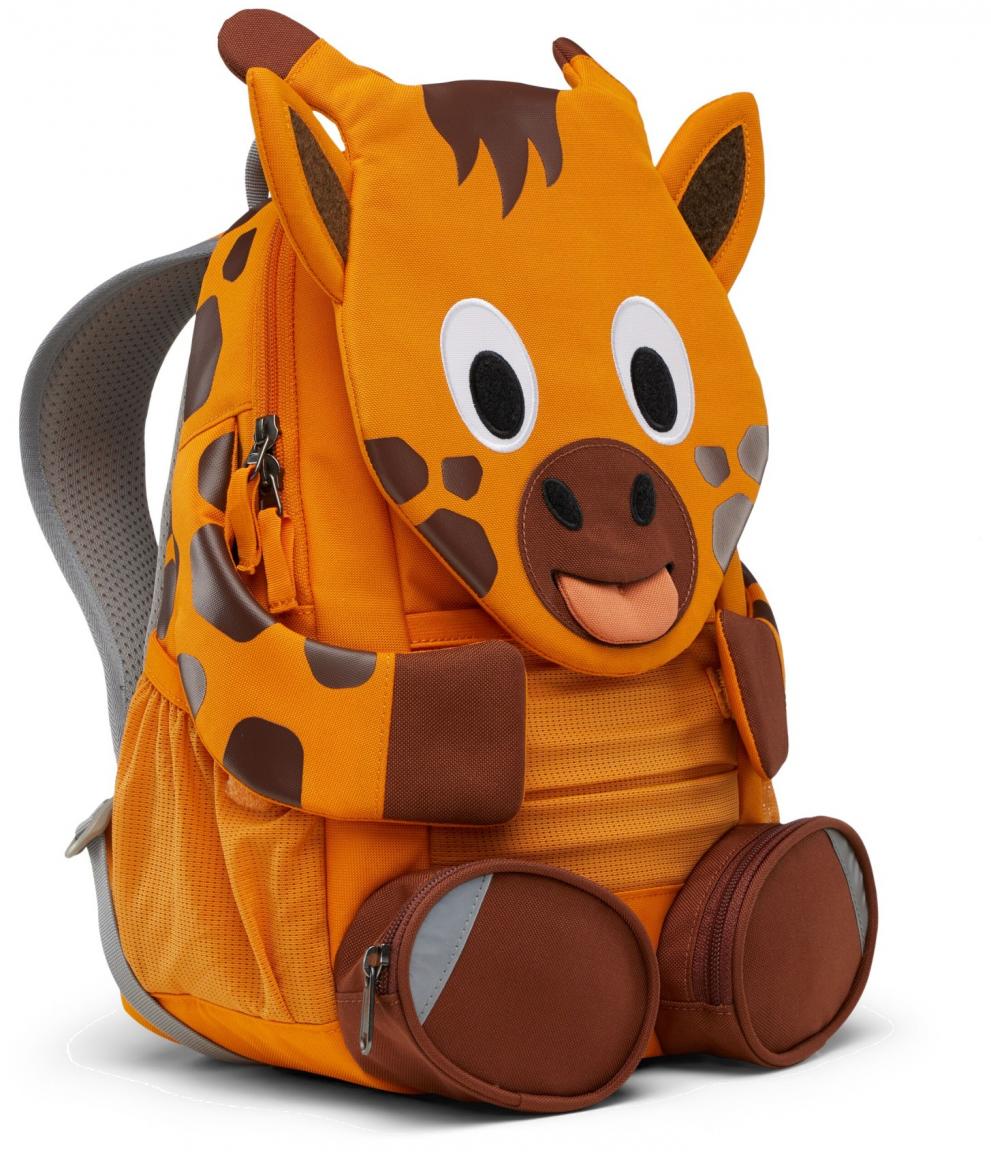 Affenzahn Großer Freund Giraffe orange Kinderrucksack