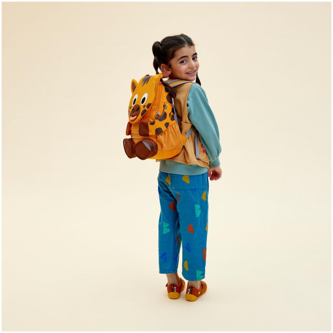 Affenzahn Großer Freund Giraffe orange Kinderrucksack