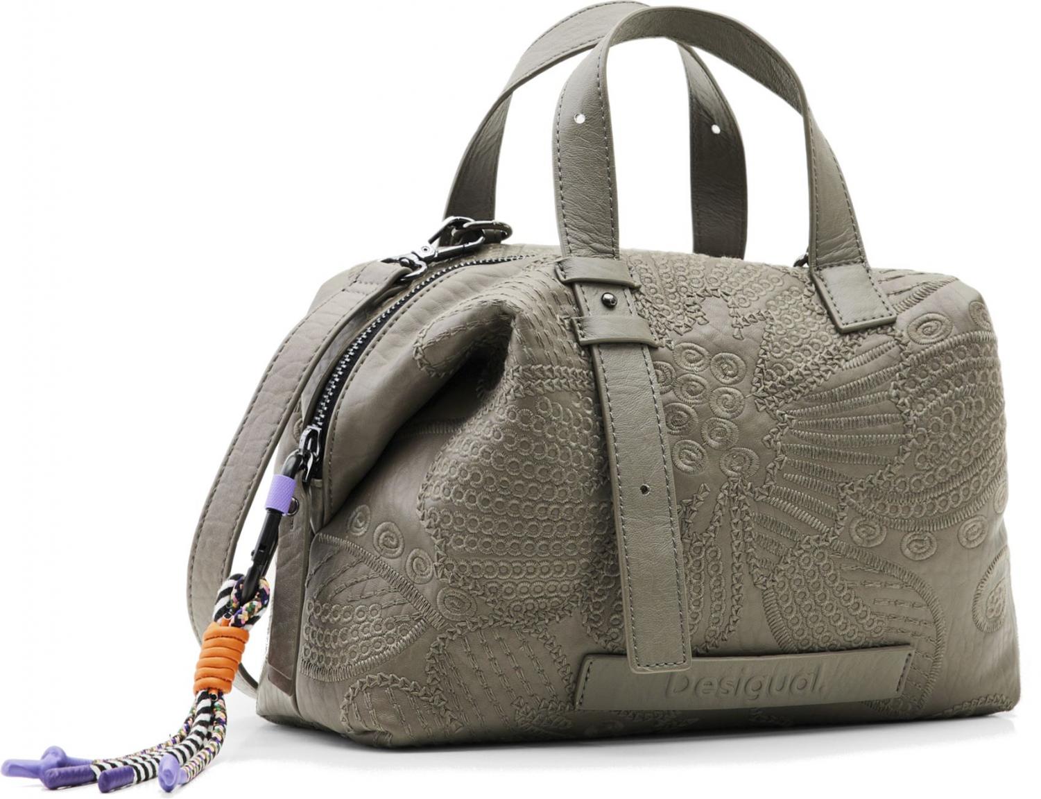 Alpha Kiruna Desigual Bowlingbag Mini Gris Taupe