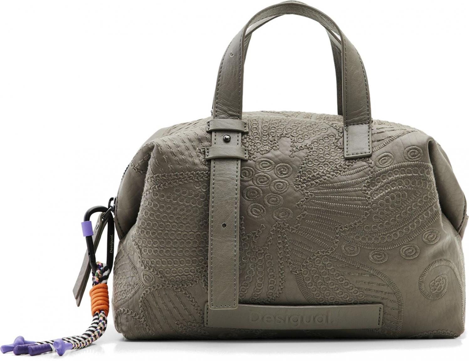 Alpha Kiruna Desigual Bowlingbag Mini Gris Taupe