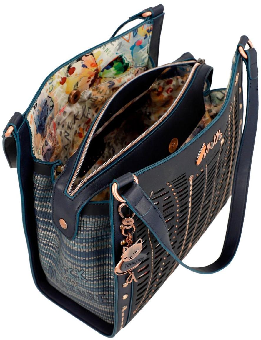 Anekke Amazonia Nature Edition Pachamama Henkeltasche Blau