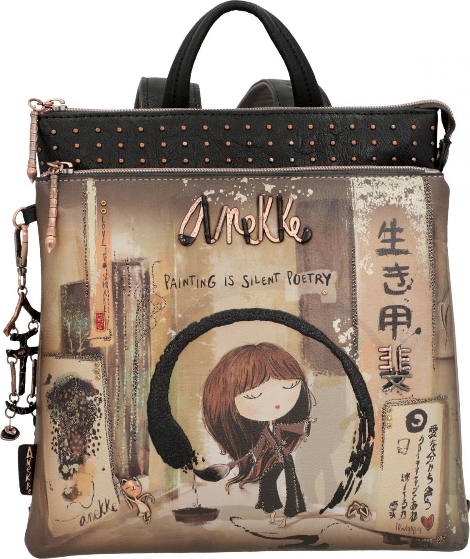 Anekke Backpack Shoen Kunst Japan Nieten