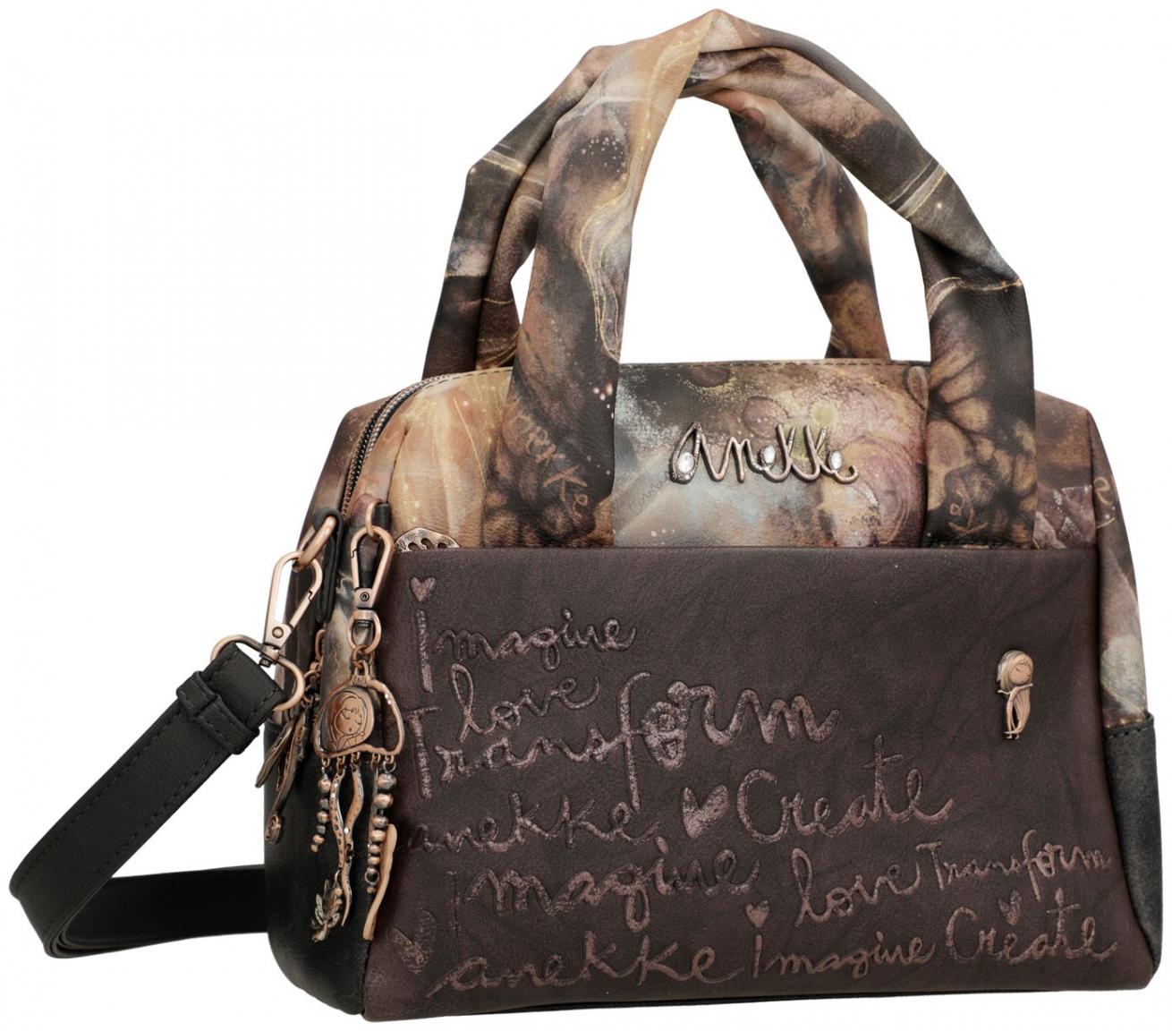 Anekke Bowlingbag Dreamverse Land Braun gemustert