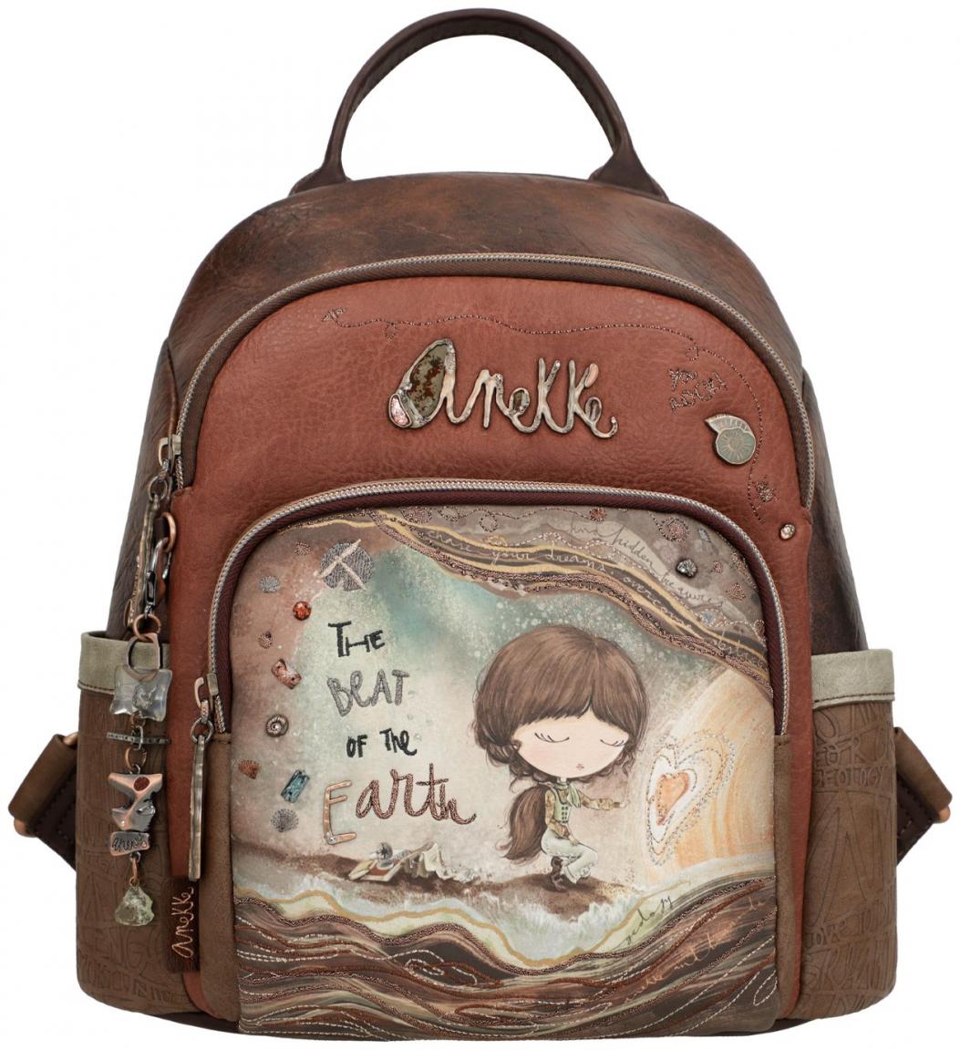 Anekke Core Damenrucksack mit Frontprint Heartbeat