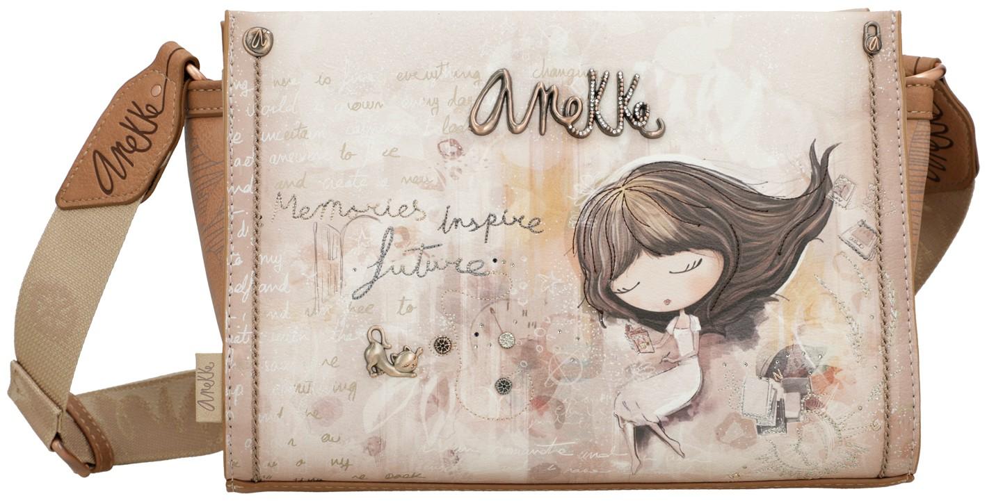 Anekke Crossbody Bag Memories beige bunt