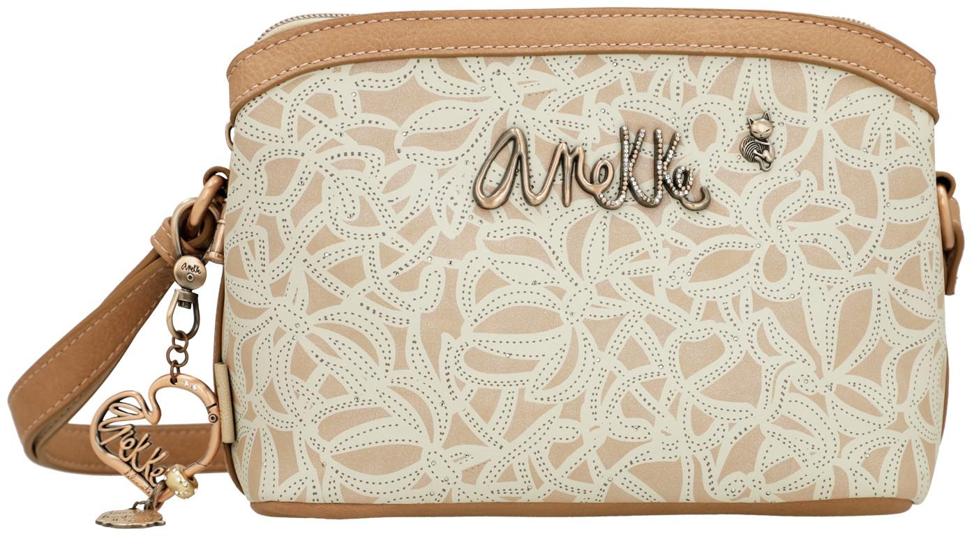 Anekke Crossbody Bag beige floral Memories Whispers