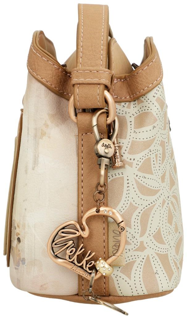 Anekke Crossbody Bag beige floral Memories Whispers