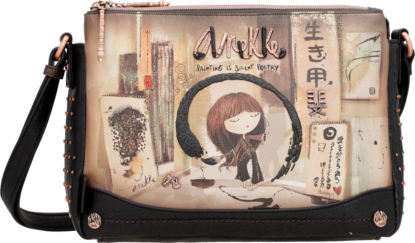 Anekke Crossoverbag Shoen Kunst Japan dreigeteilt