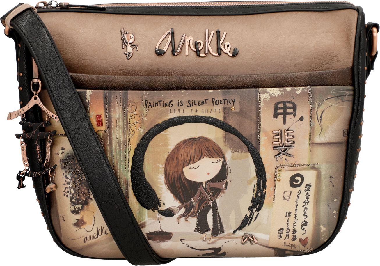 Anekke Crossovertasche japanische Kunst Uemura Shoen