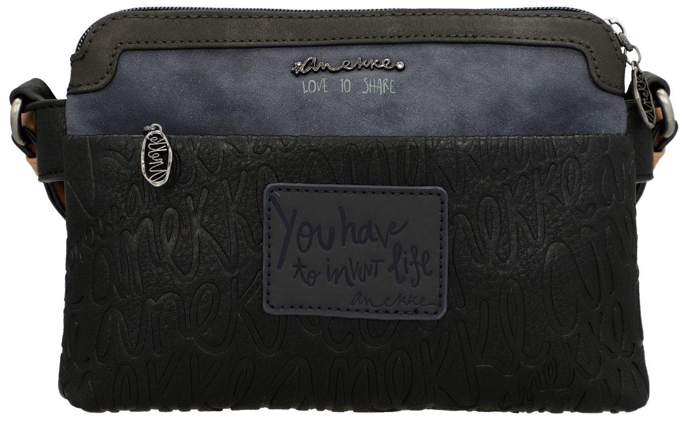 Anekke Handtasche Hollywood Navy Glitzersteine dunkelblau