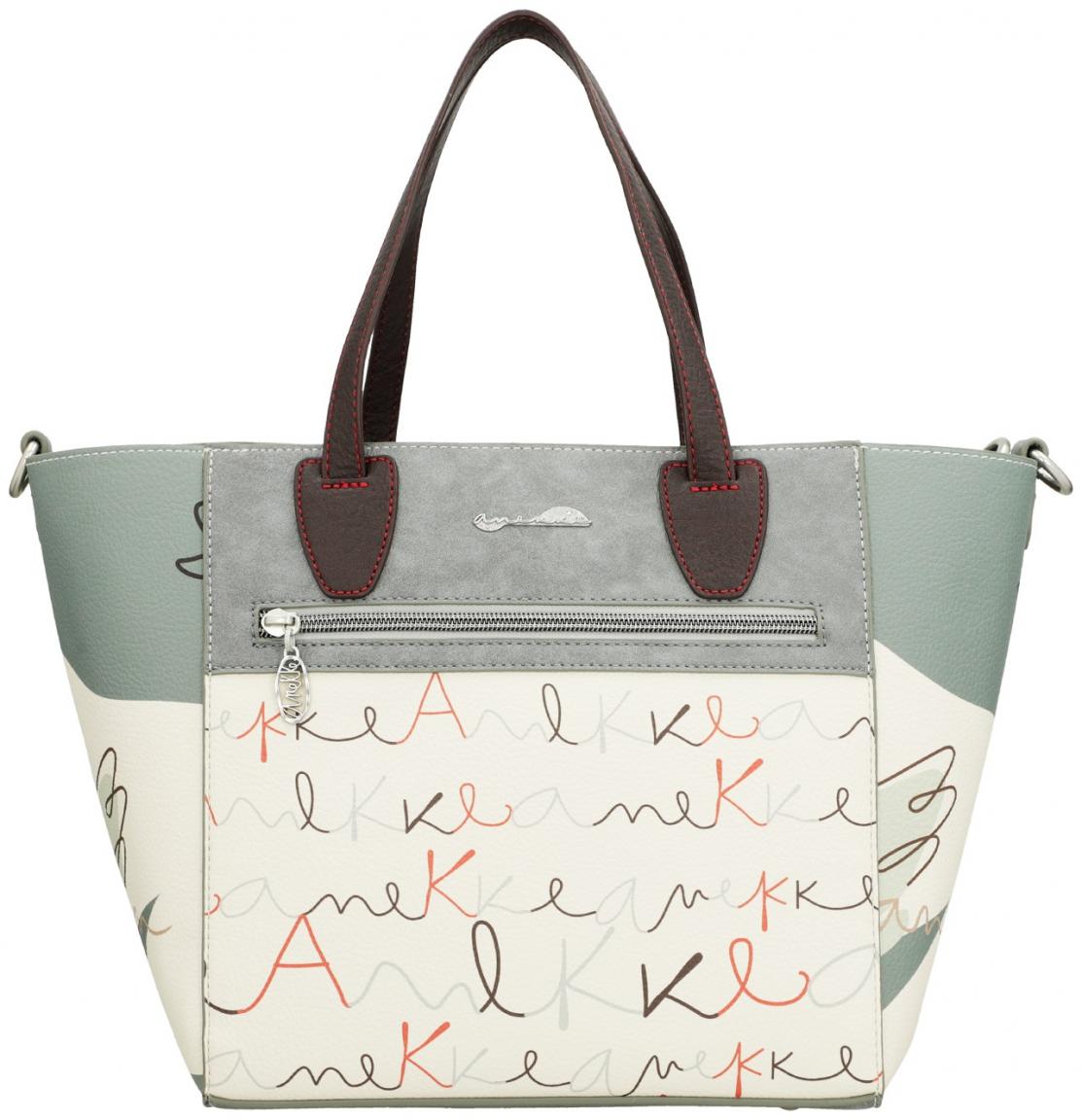 Anekke Henkeltasche mit Innentasche Offwhite Alma Ole