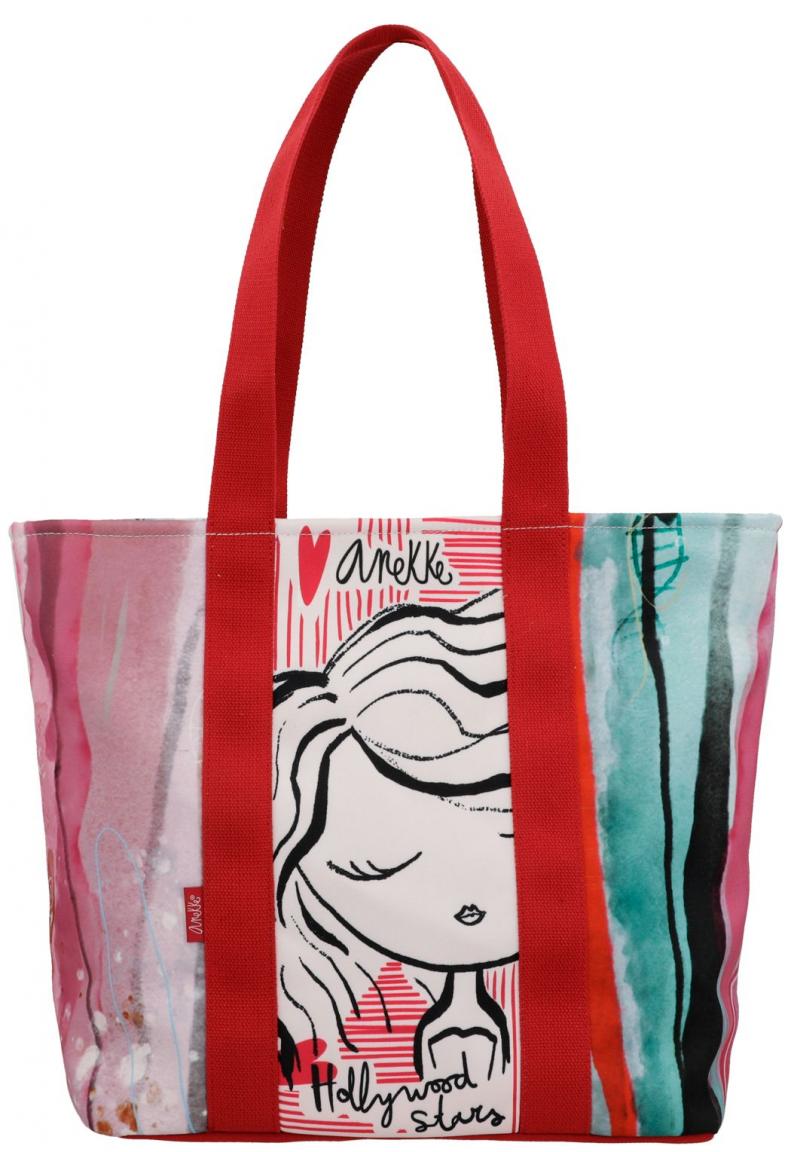 Anekke Hollywood Beach Bag pink türkis 