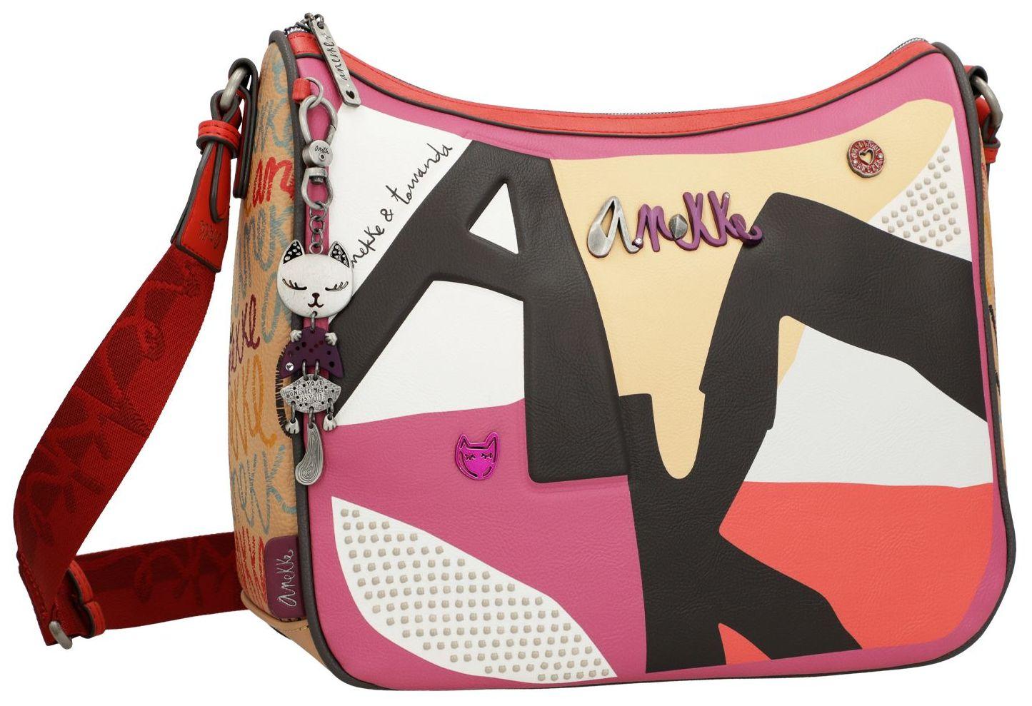 Anekke Hollywood Crossovertasche Large Pop Art bunt