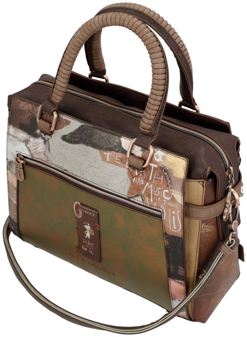 Anekke Satchel Core metallic Expedition zum Erdkern