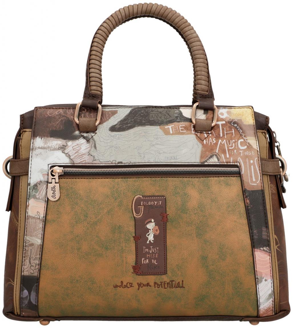 Anekke Satchel Core metallic Expedition zum Erdkern