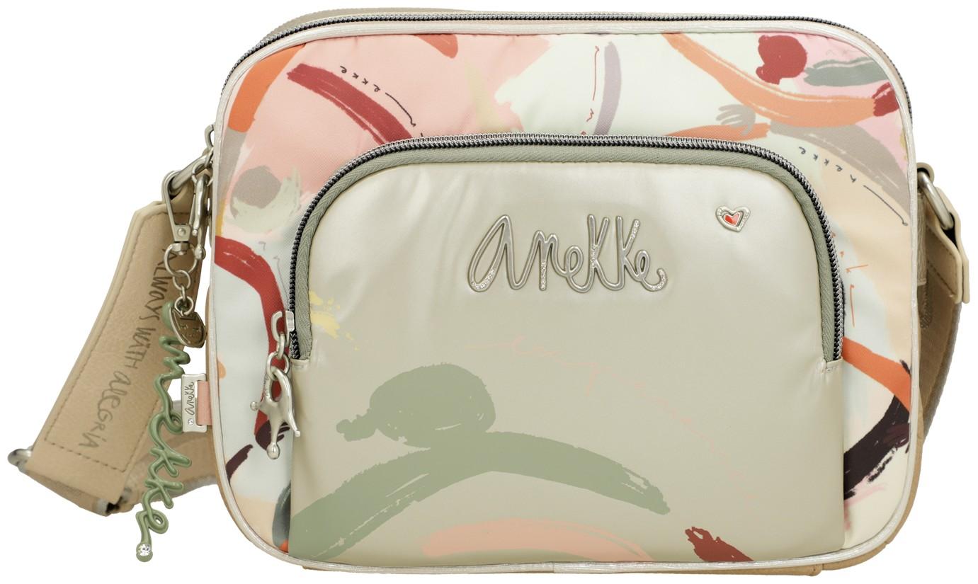 Anekke Schultertasche Alma Smart metallischer Glanz