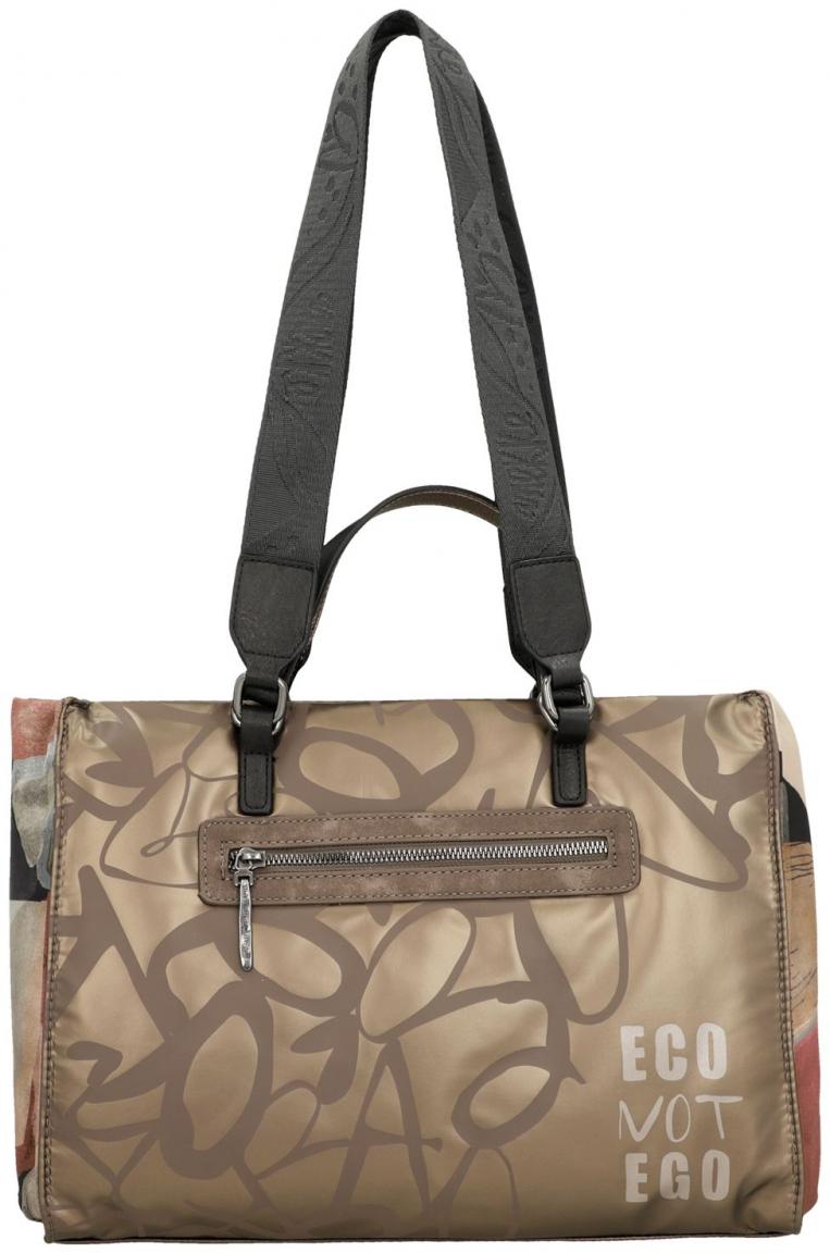 Anekke Tote Bag Nylon Dreamverse Nature Imaginary Bronze 