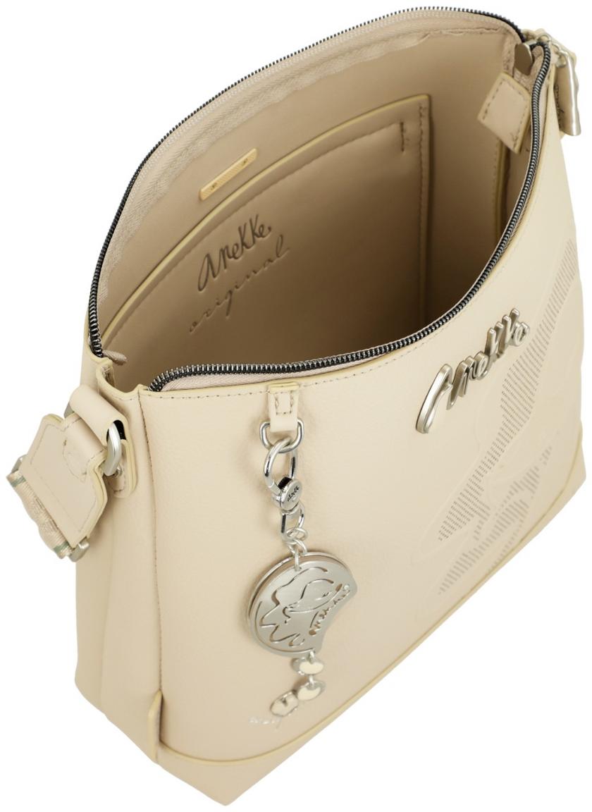 Anekke elegante Beuteltasche beige Original Silhouette