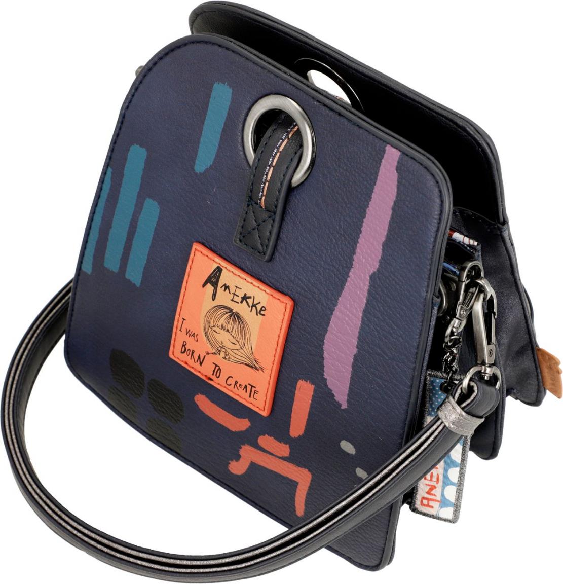 Anekke geometrische Handtasche Contemporary Dunkelblau