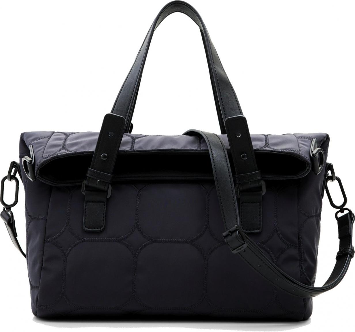 Be Random Desigual Nylontasche Loverty 2.0 Gris Oscuro 