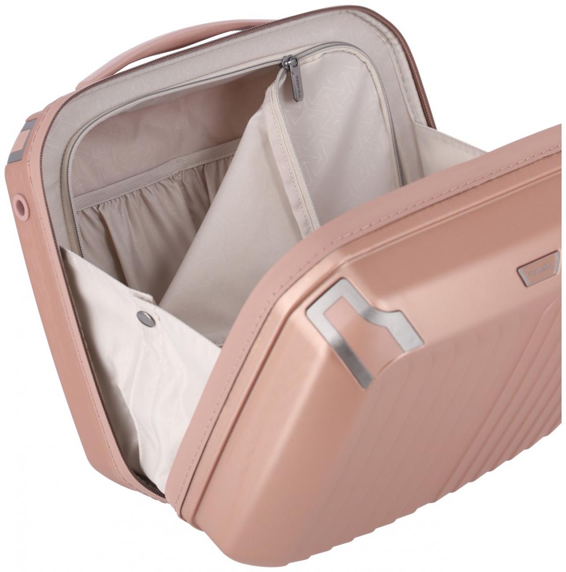 Beautycase Travelite Elvaa Rosegold altrosa Hartschale