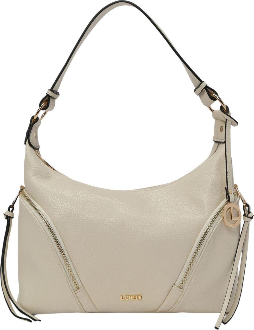 Beuteltasche L.Credi Boho Beige Larina