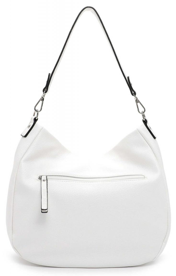 Beuteltasche Laury Suri Frey White Strukturgurt