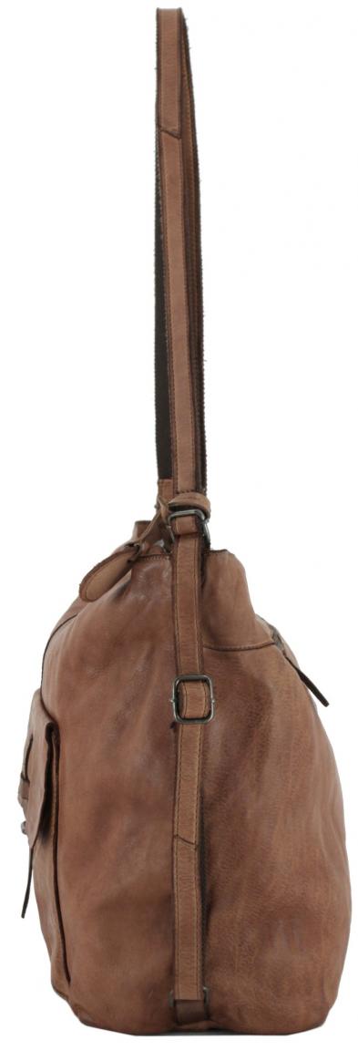 Beuteltasche Rucksack Riley Harbour 2nd Style Up cognacbraun 