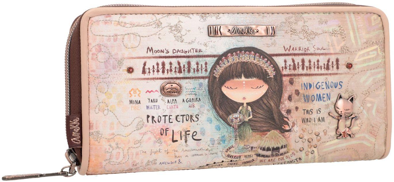 Big Wallet Anekke Menire Towanda Stickerei  Print